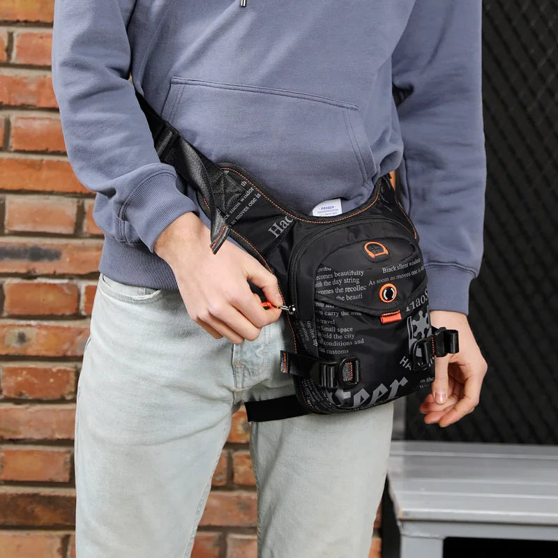 Outdoor Waist Pack Leg Back Sports Fishing Pouch