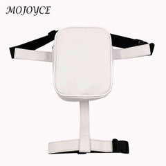 Crossbody Bag PU Leather Small Purse Zipper Solid Outdoor Hiking