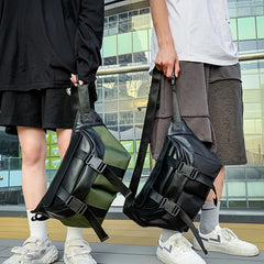 Unisex Belt Bag Hip-hop Wild Women Messenger Nylon Street Chest Pack