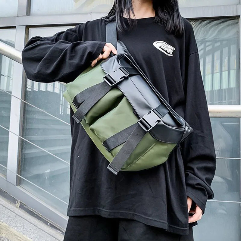 Street Waist Bag Unisex Belt Bags Hip-hop Wild Women Shoulder Messenger Bag