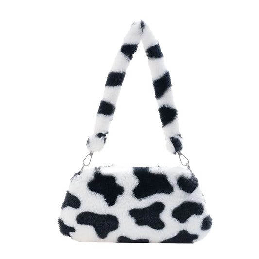 Retro Shoulder Bag Underarm Purse Clutches Animal Satchel