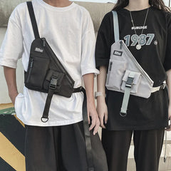 Tactical Chest Rig Phone pack Unisex Hip Hop Crossbody Bag