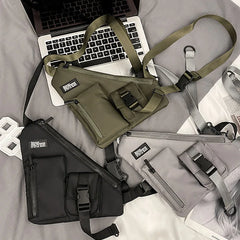 Tactical Chest Rig Phone pack Unisex Hip Hop Crossbody Bag