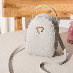 Women's Small String Backpack Letter Purse Messenger Bag