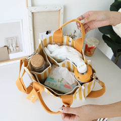 Striped Canvas Bag Messenger Small Bag Women Casual Shoulder Messenger Bags