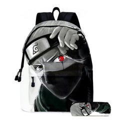 Anime School Bag Set for Students with Pencil Case