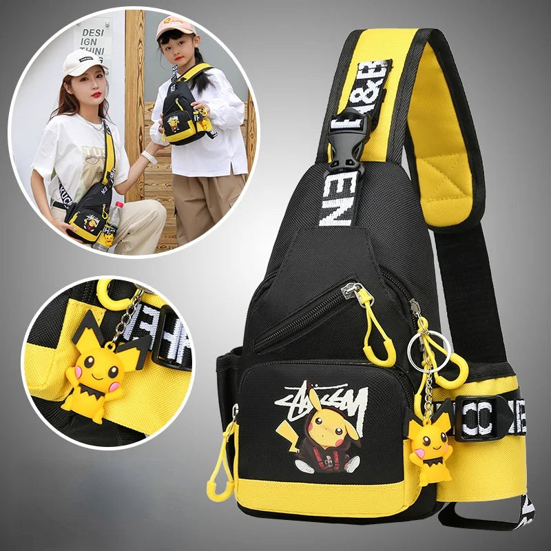 Student Backpacks Kids Crossbody Bags Canvas Mini Couple Backpack