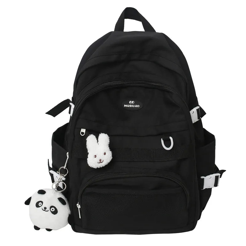 Women's Mesh School Backpack Waterproof Laptop Bag