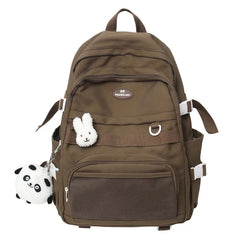 Women's Mesh School Backpack Waterproof Laptop Bag