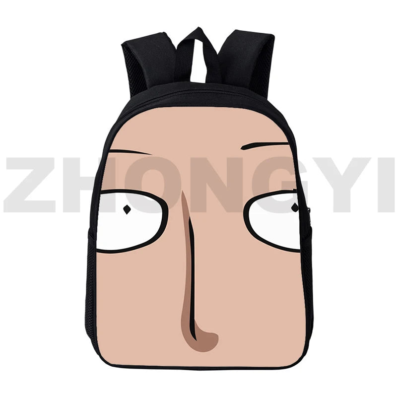 One-Punch Man Backpack 12/16 Inch Large Capacity Backpack Women Children Cartoon