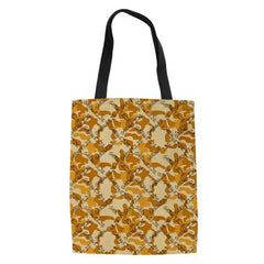 Camouflage Canvas Shoulder Bag for Shopping Men Women