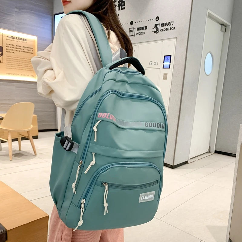Women Backpack Large Capacity School Bag Casual Backpack