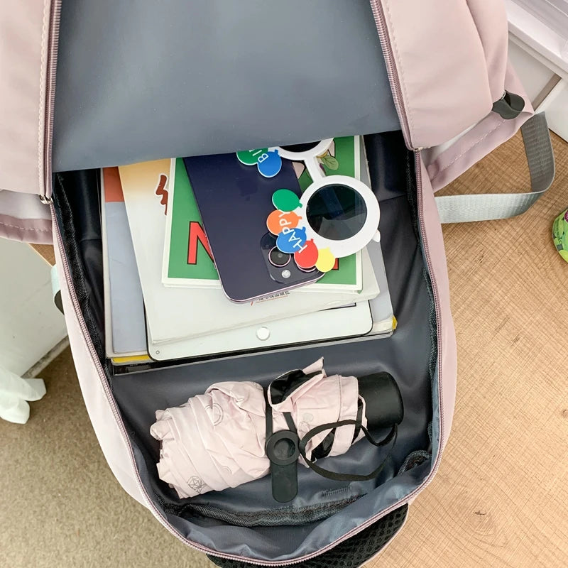 Women Backpack Large Capacity School Bag Casual Backpack