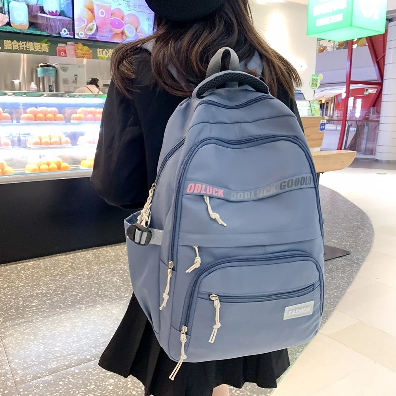 Women Backpack Large Capacity School Bag Casual Backpack