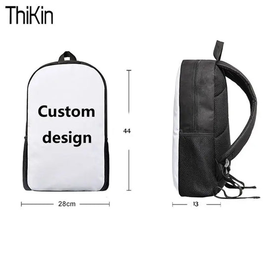 Teen Girls Flower Printing School Bag Large Size