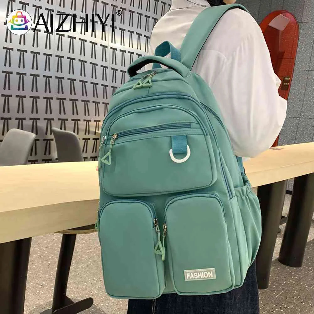 Student Schoolbag Large Capacity Waterproof Nylon