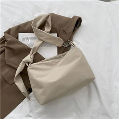 Canvas Commuter Shoulder Tote Bag Large Capacity Messenger Crossbody Bags