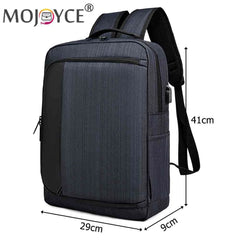 Student Travel Laptop Backpacks Men High Oxford Shoulder Knapsack USB Charging