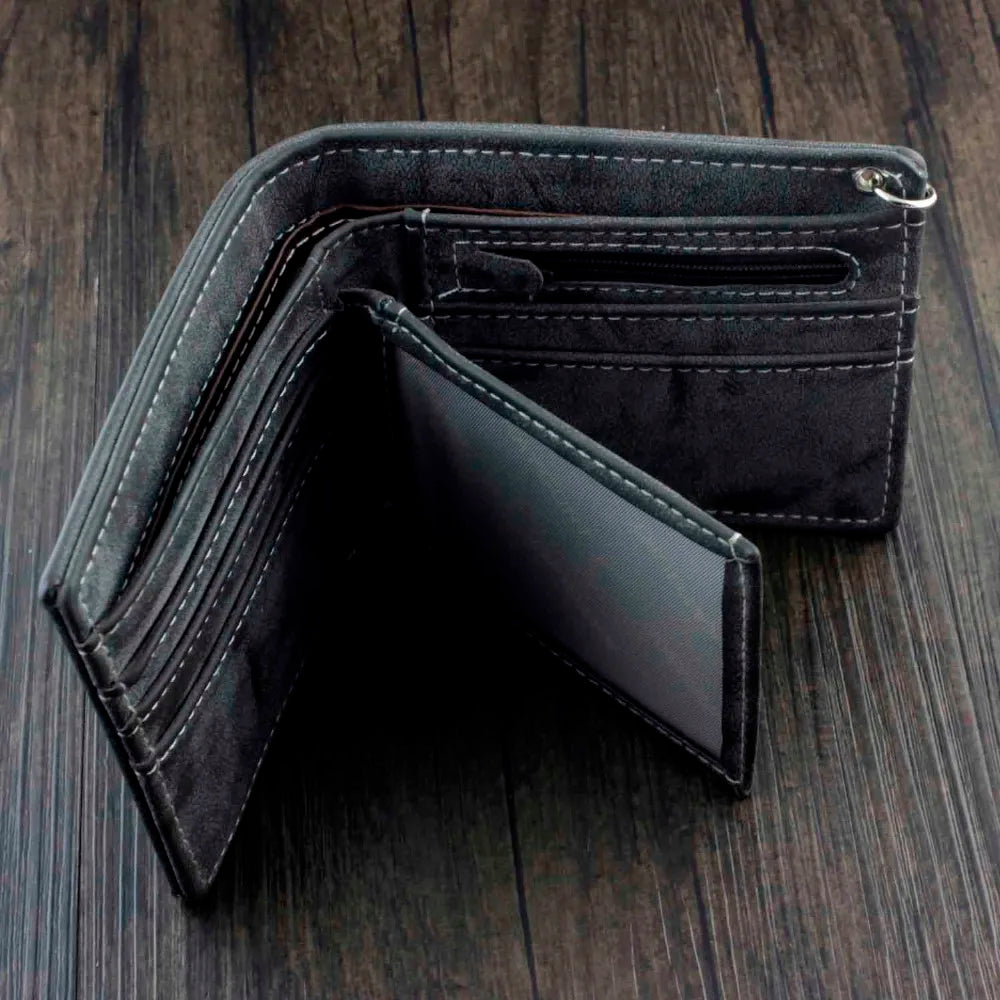 Student Casual Wallet with Anti Thief Chain