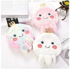 Plush Octopus Shoulder Bag - Cute College Wind Messenger