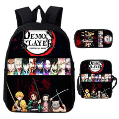 Anime Kimetsu No Yaiba Nezuko Backpack Set
