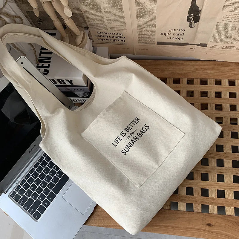 Small Fresh Shoulder Bag for Women Art Style