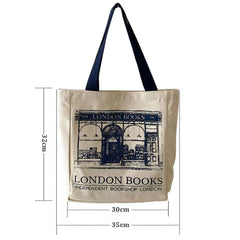 Large Capacity Canvas Tote Bag for Casual Shopping