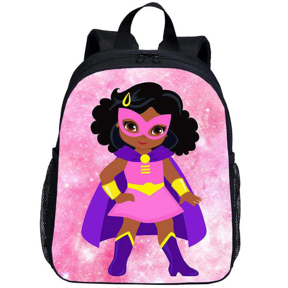 Anime Girl School Backpack Mini Kids Book Bag For School