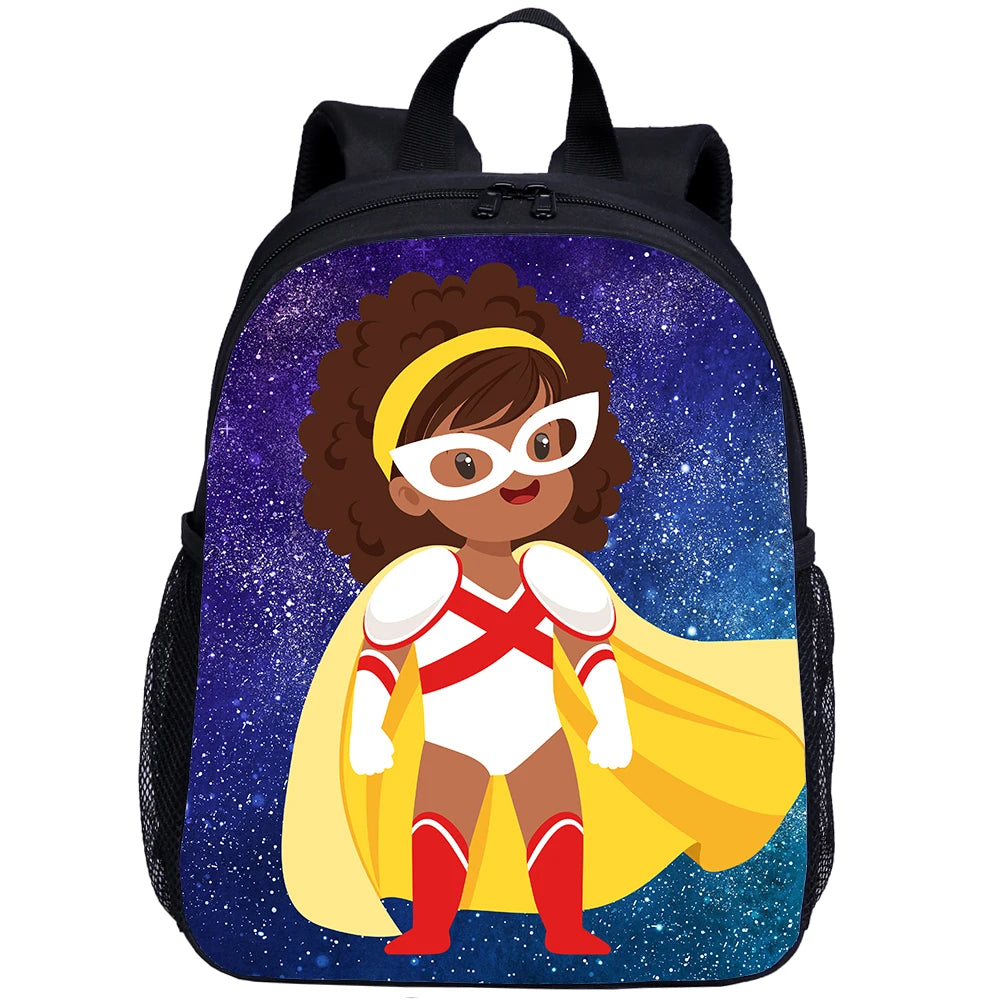 Anime Girl School Backpack Mini Kids Book Bag For School