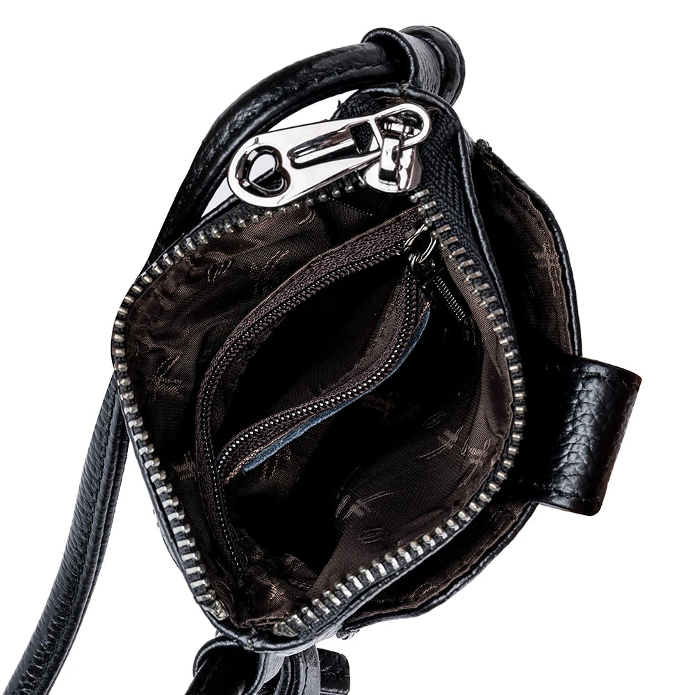 Stylish Leather Women Shoulder Bag Small Crossbody Bag