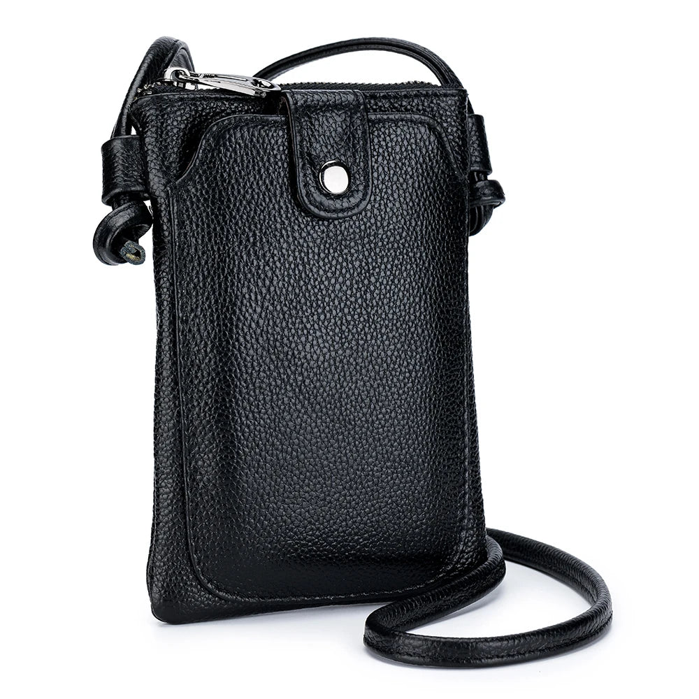 Stylish Leather Women Shoulder Bag Small Crossbody Bag