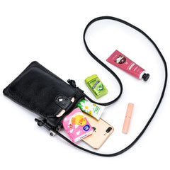 Stylish Leather Women Shoulder Bag Small Crossbody Bag