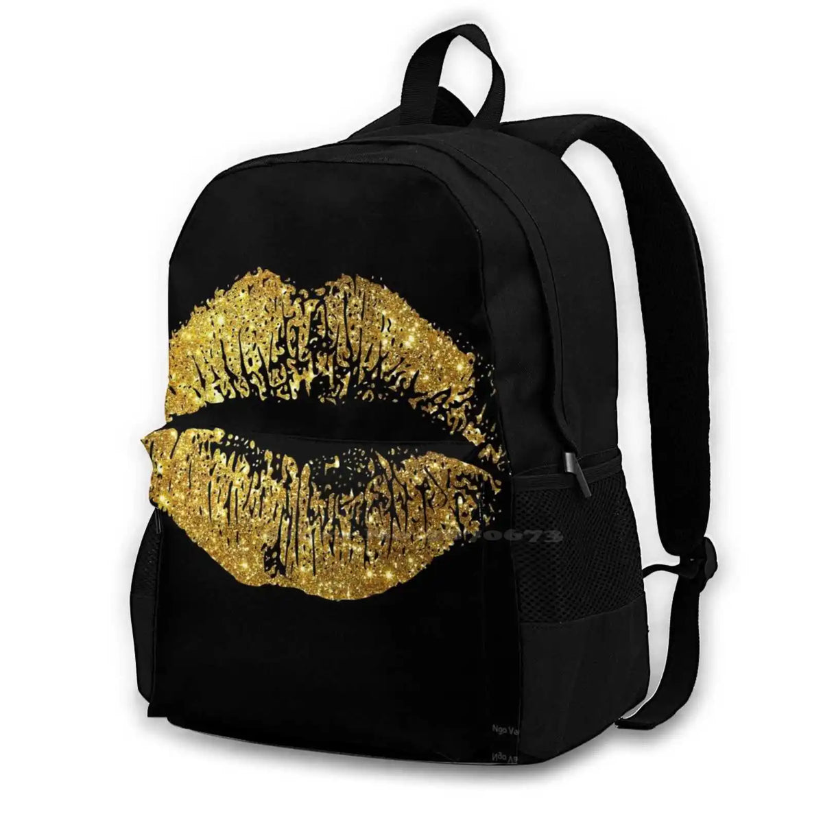 Stylish Lips #8 Laptop Backpack Bag Lips Lip Stick Lipstick