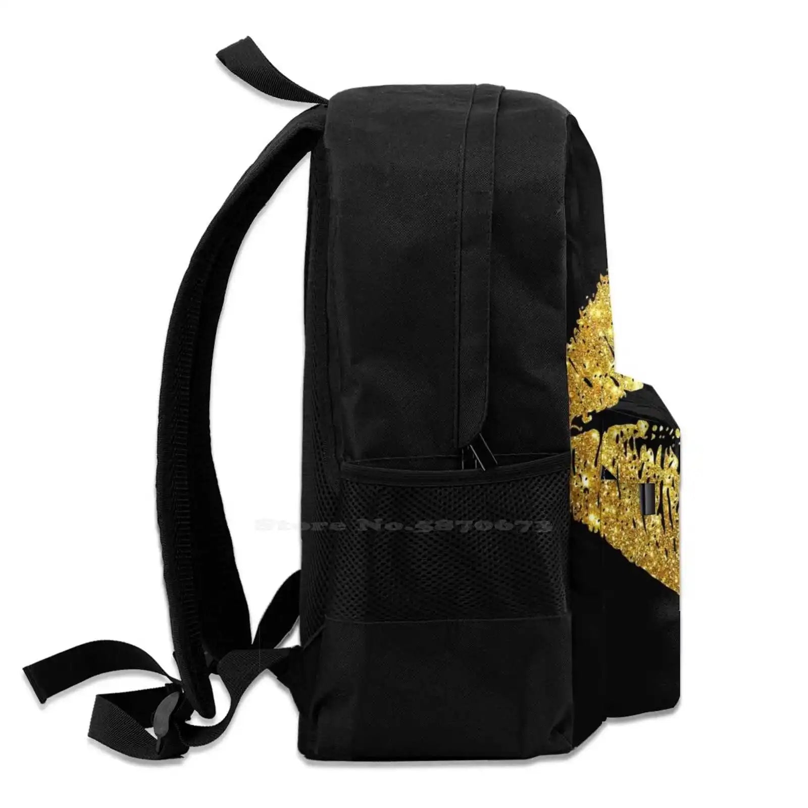 Stylish Lips #8 Laptop Backpack Bag Lips Lip Stick Lipstick