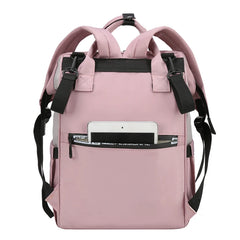Stylish Diaper Bag Backpack Large Capacity Mommy Maternity Wet Bag