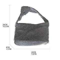 Knotted Clutch Bag Shoulder Bag Handbag Totes Bags