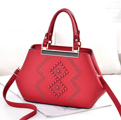Stylish Vintage Handbag Felt Bag Print Ladies College Handbags Cheap