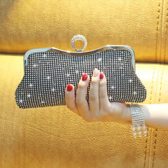 Women's Evening Party Clutch Bag Prom Wedding Purse