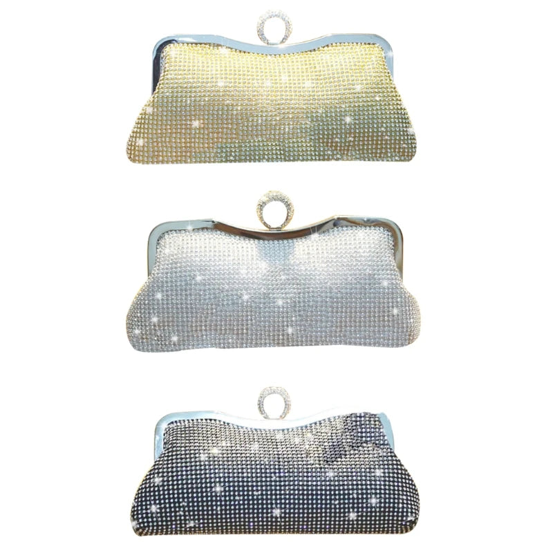 Women's Evening Party Clutch Bag Prom Wedding Purse