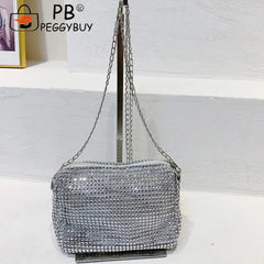 Rhinestone Evening Clutch Bag Handbag for Women
