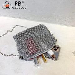 Rhinestone Evening Clutch Bag Handbag for Women