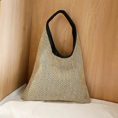 Stylish Bohemian Straw Handbag Shoulder Bag Vacation
