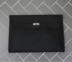 Stylish casual envelope clutch leather bag