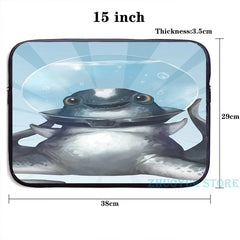 Subnautica Cuddlefish Portrait USB Charge Backpack