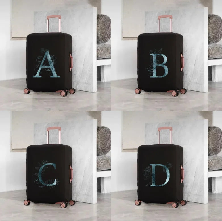18-32 Inch Travel Letter Luggage Cover Thicker Washable Protective Dust-proof