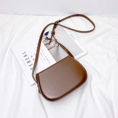 Summer Vintage Red Saddle Bag Cross-body Bag for Women