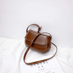 Summer Vintage Red Saddle Bag Cross-body Bag for Women
