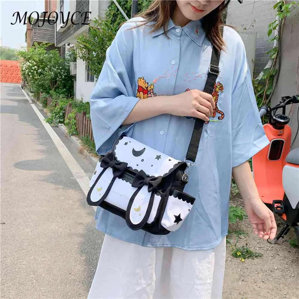 Summer Anime Shoulder Bag Moon Star Crossbody Bags Women