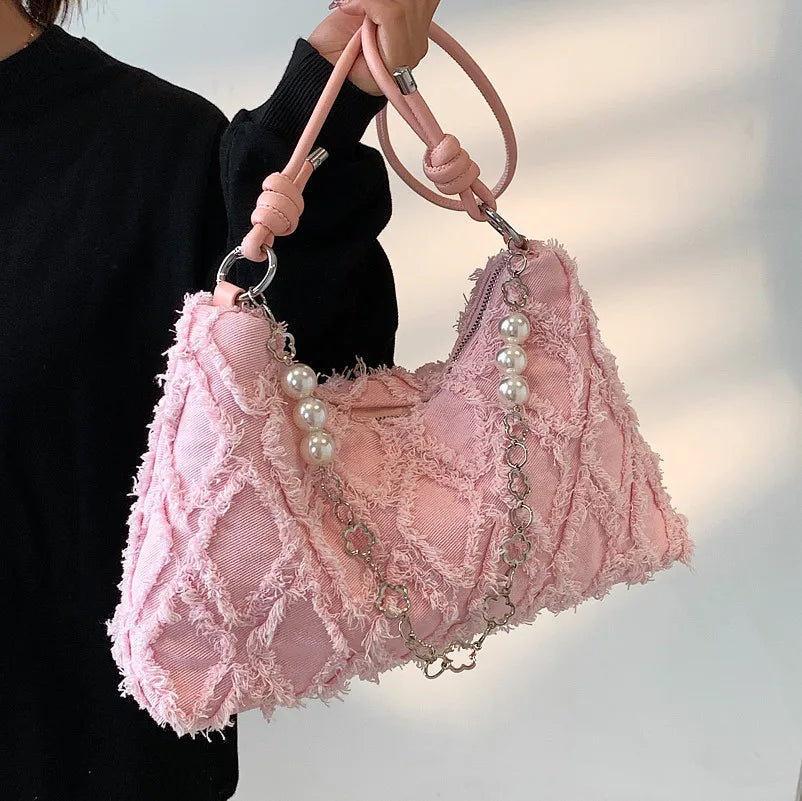 2022 Summer Bag High-quality Casual Women's Chain Messenger Bag
