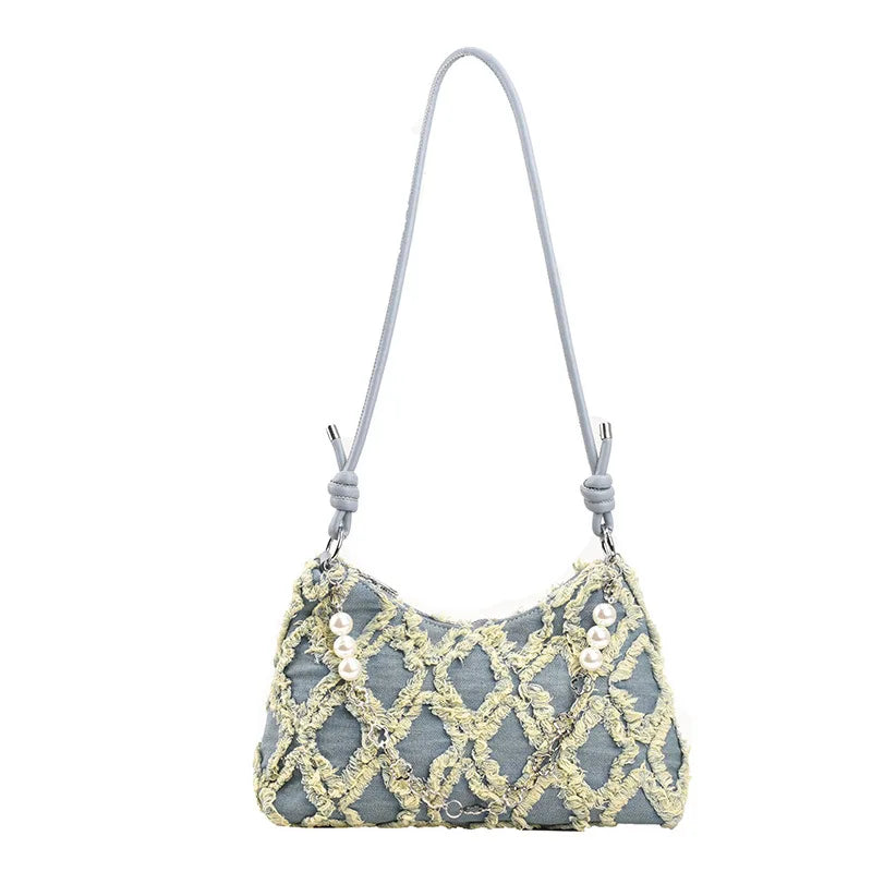 2022 Summer Bag High-quality Casual Women's Chain Messenger Bag